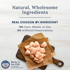 Blue Buffalo True Chews Premium Jerky Cuts Natural Dog Treats, Chicken 32 Oz Bag -Zoomie Shop 51nE0Vgr0XL 2