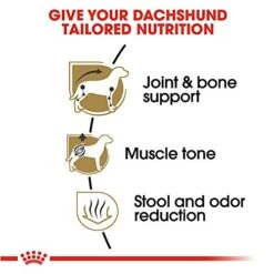 Royal Canin Dachshund Adult Breed Specific Dry Dog Food, 2.5 Lb Bag 7 Royal Canin Dachshund Adult Breed Specific Dry Dog Food, 2.5 Lb Bag -Zoomie Shop 51nFnlhkaDL