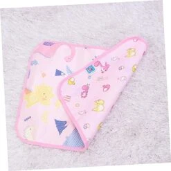 Pet Pee Pad 3pcs Pet Pee Pad Puppy Pee Pads Cartoon Dinosaur Pet Pee Mat Pet Floor Mat Puppy Training Pad Urine Pad Blush Earth Tones Pink Double-Sided Dog Mat -Zoomie Shop 51nrQjhUd0L