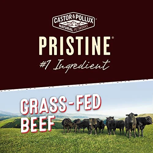 Castor & Pollux Pristine Grain Free Small Breed Grass-Fed Beef Stew Canned Dog Food, (12) 3.5oz Cans 7 Castor & Pollux Pristine Grain Free Small Breed Grass-Fed Beef Stew Canned Dog Food, (12) 3.5oz Cans - Image 7