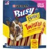 Purina Busy With Beggin' Made In USA Facilities Small/Medium Breed Dog Treats, Twist'd - 10 Ct. Pouch