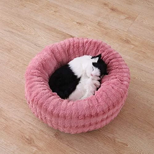 SENERY Fluffy Plush Pet Bed Cot Deep Sleeping Washable Cat House Lounger Sofa Breathable Kitten Dogs Mat Cushion 3 SENERY Fluffy Plush Pet Bed Cot Deep Sleeping Washable Cat House Lounger Sofa Breathable Kitten Dogs Mat Cushion - Image 3