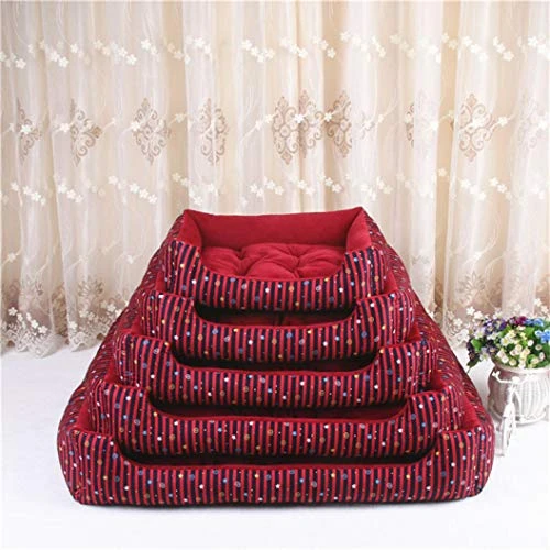 Stripes Pet Bed Simple Cute Keep Warm Pet House For Small And Medium Dog And Cat Pet Supplies Accessories 4 Stripes Pet Bed Simple Cute Keep Warm Pet House For Small And Medium Dog And Cat Pet Supplies Accessories - Image 4