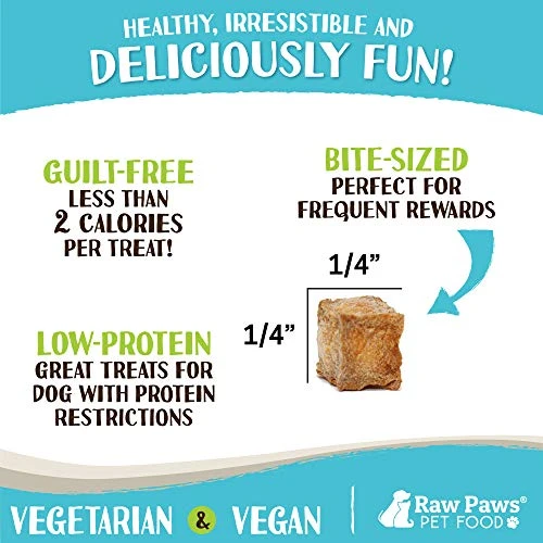 Raw Paws Pet Grain-Free Sweet Potato Training Treats For Dogs, 6-oz - Made In The USA - Vegetarian & Vegan Dog Treats - Natural Sweet Potato Dog Treats - Low Calorie, Gluten Free Puppy Training Treats 2 Raw Paws Pet Grain-Free Sweet Potato Training Treats For Dogs, 6-oz - Made In The USA - Vegetarian & Vegan Dog Treats - Natural Sweet Potato Dog Treats - Low Calorie, Gluten Free Puppy Training Treats - Image 2