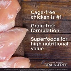 Diamond Naturals Grain Free Real Meat Recipe Premium Dry Dog Food With Real Cage Free Chicken 28Lb 15 Diamond Naturals Grain Free Real Meat Recipe Premium Dry Dog Food With Real Cage Free Chicken 28Lb -Zoomie Shop 51patVelbZL