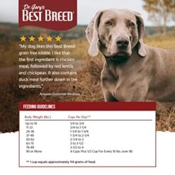 Best Breed Dr. Gary's Grain Free Ocean Recipe Slow-Cooked In USA, Natural Dry Dog Food For All Breeds And Sizes, 4lbs. 17 Best Breed Dr. Gary's Grain Free Ocean Recipe Slow-Cooked In USA, Natural Dry Dog Food For All Breeds And Sizes, 4lbs. -Zoomie Shop 51qhoFdTlhL