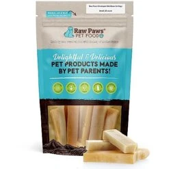 Raw Paws Himalayan Yak Chews For Small Dogs & Puppies - Small Chews (12-Count) - Yak Milk Bones For Dogs - Dog Cheese Chews Himalayan - Yak Bones For Dogs - Himalayan Cheese For Small Dogs