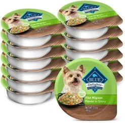 Blue Buffalo Delights Natural Adult Small Breed Wet Dog Food Cup, Roasted Chicken Flavor In Hearty Gravy 3.5-oz (Pack Of 12) 17 Blue Buffalo Delights Natural Adult Small Breed Wet Dog Food Cup, Roasted Chicken Flavor In Hearty Gravy 3.5-oz (Pack Of 12) -Zoomie Shop 51r78QOFE8L. AC