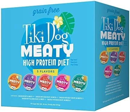 Tiki Dog Meaty Cups Variety-Pack Of 10 7 Tiki Dog Meaty Cups Variety-Pack Of 10 - Image 7