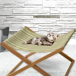 Lunarable Pumpkin Pet Hammock, Colorful Fruits Of The Autumn Halloween Vegetarian And Vegan Food Options, Bed For Kittens Canopy With Durable Wooden Frame, 22" X 19 1/2" X 13", Orange Green -Zoomie Shop 51rkyiGDlrL. AC