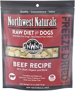 Northwest Naturals Freeze Dried Raw Diet For Dogs Freeze Dried Nuggets Dog Food – Lamb – Grain-Free, Gluten-Free Pet Food, Dog Training Treats – 12 Oz. -Zoomie Shop 51rrXZs7xQL. AC