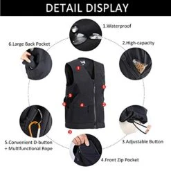 CALIDAKA Dog Handler Training Vest Pet Trainer Vest Dog Trainer Protective Cloth With Multi Pockets Pet Trainer's Jacket Professional Pet Owner Obedience Vest For Men/Women -Zoomie Shop 51rue26fIBL