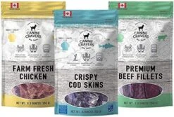Canine Cravers Single Ingredient Dog Treats – Tender Pork Thins - Human Grade Air Dried Hypoallergenic Pet Food – Grain, Gluten, And Soy Free – 100% All Natural – 5.3 Oz 23 Canine Cravers Single Ingredient Dog Treats – Tender Pork Thins - Human Grade Air Dried Hypoallergenic Pet Food – Grain, Gluten, And Soy Free – 100% All Natural – 5.3 Oz -Zoomie Shop 51s2CtF2pHL. AC