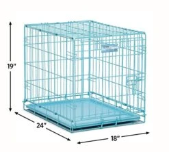 MidWest Homes For Pets ICrate Dog Crate Starter Kit | 24-Inch Dog Crate Kit Ideal For Small Dog Breeds (weighing 13 - 25 Pounds) || Includes Dog Crate, Pet Bed, 2 Dog Bowls & Dog Crate Cover (Blue) 16 MidWest Homes For Pets ICrate Dog Crate Starter Kit | 24-Inch Dog Crate Kit Ideal For Small Dog Breeds (weighing 13 - 25 Pounds) || Includes Dog Crate, Pet Bed, 2 Dog Bowls & Dog Crate Cover (Blue) -Zoomie Shop 51sxl7mlM7L