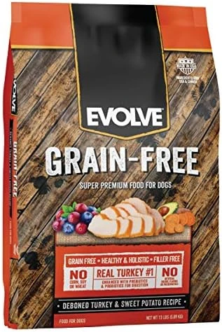 Evolve Grain Free Deboned Salmon And Sweet Potato Recipe Dog Food, 12lb 10 Evolve Grain Free Deboned Salmon And Sweet Potato Recipe Dog Food, 12lb - Image 10