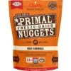 Primal Freeze Dried Nuggets For Dogs Beef, Complete Meal Freeze Dried Dog Food Healthy Grain Free Raw Dog Food, Crafted In The USA (14 Oz)