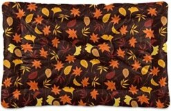 Dog Bed Cartoon Healthy Food Nuts Crate Pad Mat 36''x24'' Washable Pet Bed Cat Beds Soft Dog Mattress- Anti-Slip Kennel Pad Luxury Color -Zoomie Shop 51u5CsPco9L. AC