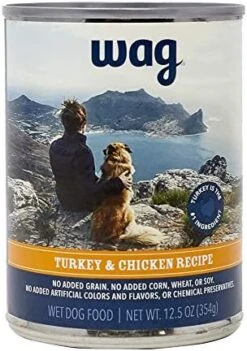Amazon Brand - Wag Stew Canned Dog Food, Beef & Vegetable Recipe, 13.2 Oz Can (Pack Of 12) -Zoomie Shop 51uqG5WKU8L. AC