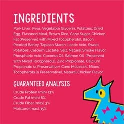 Crazy Dog Train-Me! Training Reward Dog Treats 16 Oz., Bacon Regular -Zoomie Shop 51urDd29SzL