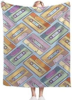 Pet Group Dogs Black And White Blanket Super Soft Cozy Throw Blanket, Lightweight Fuzzy Comfy Textured Flannel Blanket Winter Warm, Sofa, Bed, 30x50 Inches -Zoomie Shop 51v6B6pNX2L. AC