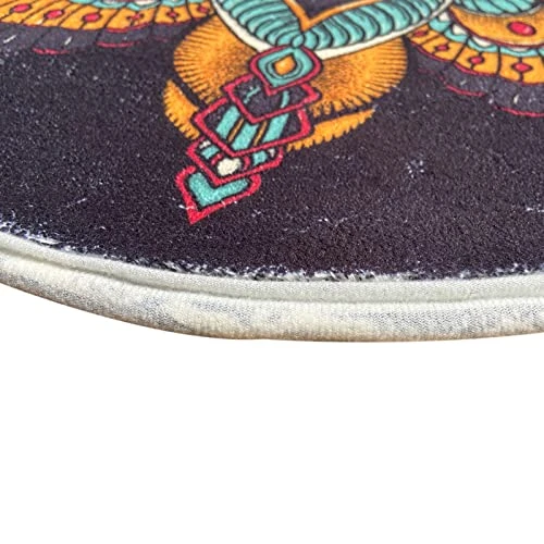 Fun Moths Insect Skull Totem Pattern Dog Feeding Mats Pet Mat Super Absorbent Microfiber Pet Rug Pattern Art Print Plush Rugs Dog Cat Food Mat For Floors Bathroom 32" X 22" Non-Slip Carpet 5 Fun Moths Insect Skull Totem Pattern Dog Feeding Mats Pet Mat Super Absorbent Microfiber Pet Rug Pattern Art Print Plush Rugs Dog Cat Food Mat For Floors Bathroom 32" X 22" Non-Slip Carpet - Image 5