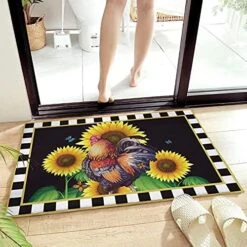 Cute Dog With Sunglasses Doormat Area Rug Non Slip Non-Shedding Absorbent Living Room Entryway Bedroom Floor Mat 24"x35", Anti-Skid Soft Fluffy Door Mat Indoor Home Decor, Pet Paws With Word Welcome 28 Cute Dog With Sunglasses Doormat Area Rug Non Slip Non-Shedding Absorbent Living Room Entryway Bedroom Floor Mat 24"x35", Anti-Skid Soft Fluffy Door Mat Indoor Home Decor, Pet Paws With Word Welcome -Zoomie Shop 51vStbL72OS. AC 1