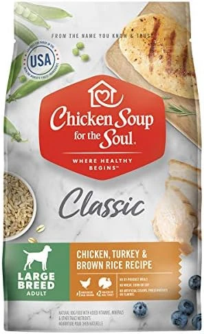 Chicken Soup For The Soul Pet Food Adult Dog Food, Chicken, Turkey & Brown Rice Recipe, 28 Lb. Bag | Soy Free, Corn Free, Wheat Free | Dry Dog Food Made With Real Ingredients 8 Chicken Soup For The Soul Pet Food Adult Dog Food, Chicken, Turkey & Brown Rice Recipe, 28 Lb. Bag | Soy Free, Corn Free, Wheat Free | Dry Dog Food Made With Real Ingredients - Image 8