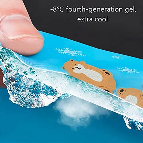 MEIYITIAN Pet Cooling Mat Pet Dog Cat Ice Pad Non-Toxic Gel Self Cooling Pad For Summer Keep Cool Pet Sleeping Mat 4030cm (Three Packs) 4 MEIYITIAN Pet Cooling Mat Pet Dog Cat Ice Pad Non-Toxic Gel Self Cooling Pad For Summer Keep Cool Pet Sleeping Mat 4030cm (Three Packs) - Image 4