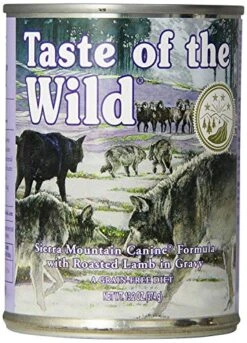 Taste Of The Wild Grain-Free Canned Dog Food Variety Pack - Wetlands, Pacific Stream, High Prairie, And Sierra Mountain Pack Of 12, 13.2 Ounce Cans By Taste Of The Wild -Zoomie Shop 51x0dWDtaEL