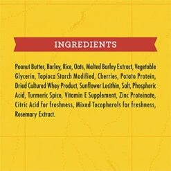 Zuke's Mini Naturals Dog Training Treats, Peanut Butter & Oats Recipe, Soft Dog Treats With Vitamins & Minerals, For All Breed Sizes, 6 OZ Bag (Pack Of 3) 5 Zuke's Mini Naturals Dog Training Treats, Peanut Butter & Oats Recipe, Soft Dog Treats With Vitamins & Minerals, For All Breed Sizes, 6 OZ Bag (Pack Of 3) -Zoomie Shop 51xMJbx3RHL