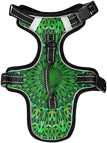 Poeticcity Mushrooms Natural Fungus Mushrooming Organic Food On Brown No Pull Vest Harness, Padded Reflective Adjustable Harnesses For Small To Large Dogs Cats With Leash Clips Easy Control Handle S 9 Poeticcity Mushrooms Natural Fungus Mushrooming Organic Food On Brown No Pull Vest Harness, Padded Reflective Adjustable Harnesses For Small To Large Dogs Cats With Leash Clips Easy Control Handle S - Image 9