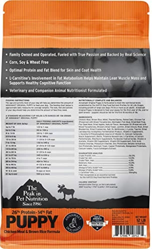 Annamaet Original Puppy Dry Dog Food, (Chicken & Brown Rice), 12-lb Bag 1 Annamaet Original Puppy Dry Dog Food, (Chicken & Brown Rice), 12-lb Bag