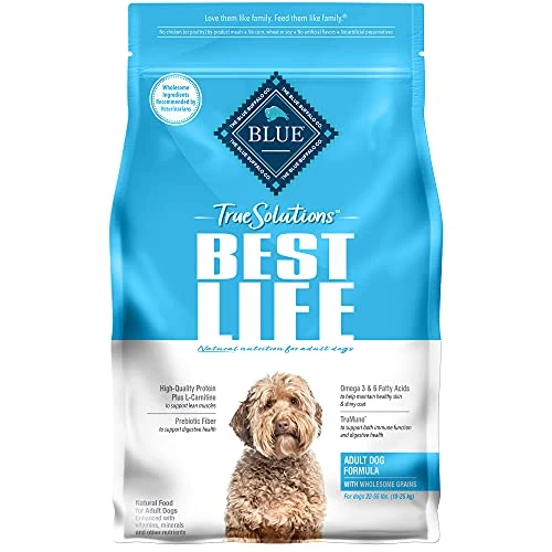 Blue Buffalo True Solutions Best Life Natural Medium Breed Adult Dry Dog Food, Chicken 4-lb 1 Blue Buffalo True Solutions Best Life Natural Medium Breed Adult Dry Dog Food, Chicken 4-lb