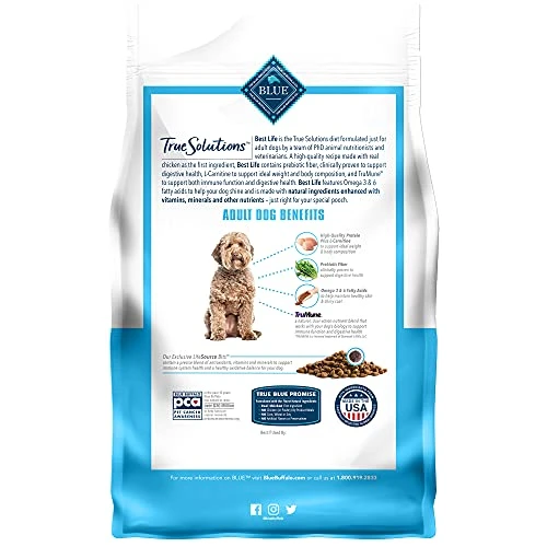 Blue Buffalo True Solutions Best Life Natural Medium Breed Adult Dry Dog Food, Chicken 4-lb 2 Blue Buffalo True Solutions Best Life Natural Medium Breed Adult Dry Dog Food, Chicken 4-lb - Image 2