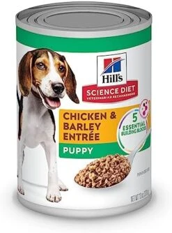 Hill's Science Diet Wet Dog Food, Puppy, Savory Stew With Chicken & Vegetables Recipe, 12.8 Oz Cans, 12-Pack -Zoomie Shop 51zWnsANSPL. AC