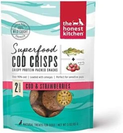 The Honest Kitchen Superfood Cod Crisps: Cod & Blueberry, 3 Oz 9 The Honest Kitchen Superfood Cod Crisps: Cod & Blueberry, 3 Oz -Zoomie Shop 51zdkC1K1QL. AC