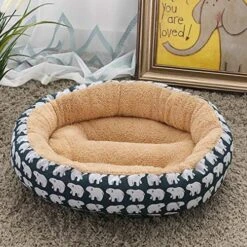 Soft Corduroy Pet Mat Spring Warm Dog Bed Puppy Non-Slip Indoor Washable Kennel For Small Medium Dog -Zoomie Shop 6104LUIQFL. AC