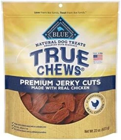 Blue Buffalo True Chews Premium Jerky Cuts Natural Dog Treats, Chicken 32 Oz Bag -Zoomie Shop 611JvpzyFvL. AC