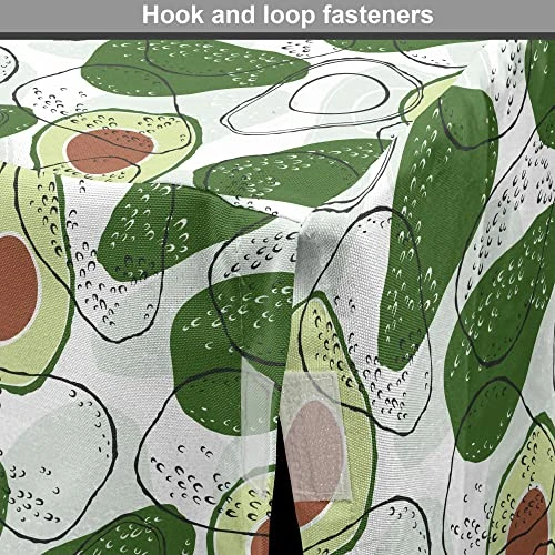 Ambesonne Food Dog Crate Cover, Assortment Of Exotic Shapes Illustration Sketched HDrawn Vanished Colors Print, Easy To Use Pet Kennel Cover For Small Dogs Puppies Kittens, 18 Inch, Pale Green Umber 4 Ambesonne Food Dog Crate Cover, Assortment Of Exotic Shapes Illustration Sketched HDrawn Vanished Colors Print, Easy To Use Pet Kennel Cover For Small Dogs Puppies Kittens, 18 Inch, Pale Green Umber - Image 4