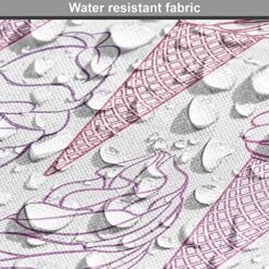 Ambesonne Dessert Dog Crate Cover, Cherry Ice Cream Patterns Summer Foods Frozen Fruits Delicious Art, Easy To Use Pet Kennel Cover For Small Dogs Puppies Kittens, 22 Inch, Lavender Pale Fuchsia -Zoomie Shop 618AuVMykIL