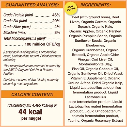 Primal Freeze Dried Nuggets For Dogs Beef, Complete Meal Freeze Dried Dog Food Healthy Grain Free Raw Dog Food, Crafted In The USA (14 Oz) 5 Primal Freeze Dried Nuggets For Dogs Beef, Complete Meal Freeze Dried Dog Food Healthy Grain Free Raw Dog Food, Crafted In The USA (14 Oz) - Image 5