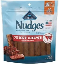 Blue Buffalo Nudges Jerky Chews Natural Dog Treats -Zoomie Shop 61Gpq5EUq1L. AC