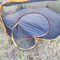 WESTN Outdoor Cat Enclosures Set Of 2, Enclosed Indoor Outdoor Pet Tent, Pop Up Visual Mesh House With Portable Bag, For Kitten Puppy Small Dog Animal, Pet Relaxing, Play -Zoomie Shop 61I6ztQxDOL