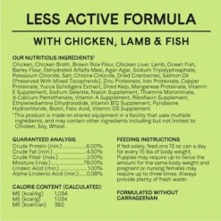 CANIDAE All Life Stages Platinum Less Active Dog Wet Food Chicken, Lamb & Fish Formula, 13 Oz (Pack Of 12) -Zoomie Shop 61JG3Fmm4WL