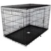Precision Pet Products Two Door Great Crate Wire Dog Crate, 42 Inch, For Pets 70-90 Lbs