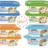 Beneful Chopped Blends Wet Dog Food 10 Oz. Tub Combo Variety Bundle 4 Flavors 2 Of Each Flavors, Total Of 8 Tub With Healthier Paws Sticker!!!