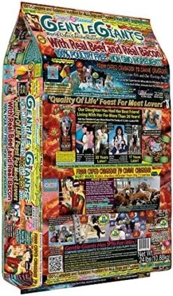 GENTLE GIANTS World Class Canine Nutrition Dog And Puppy Food W/Real Beef And Real Bacon - 24lbs 13 GENTLE GIANTS World Class Canine Nutrition Dog And Puppy Food W/Real Beef And Real Bacon - 24lbs -Zoomie Shop 61QmnAtaWvL. AC