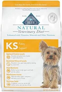 Blue Buffalo Natural Veterinary Diet KS Kidney Support Dry Dog Food, Chicken 6-lb Bag -Zoomie Shop 61R4d7rOhZL. AC