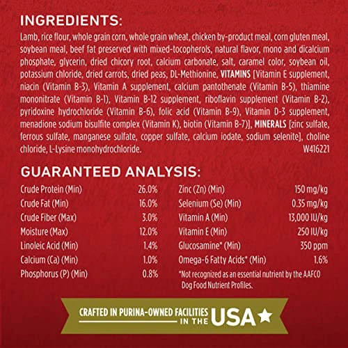 Purina ONE Dry Dog Food Lamb And Rice Formula - 16.5 Lb. Bag 5 Purina ONE Dry Dog Food Lamb And Rice Formula - 16.5 Lb. Bag - Image 5