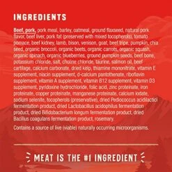 Stella & Chewy's Wild Red Dry Dog Food Raw Blend High Protein Wholesome Grains Red Meat Recipe, 3.5 Lb. Bag -Zoomie Shop 61UI9wsfJ6L